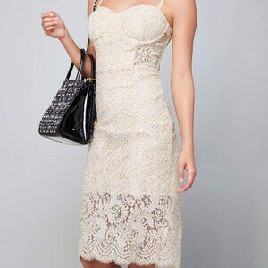 Bebe NWT Brady Lace Dress Size 2
